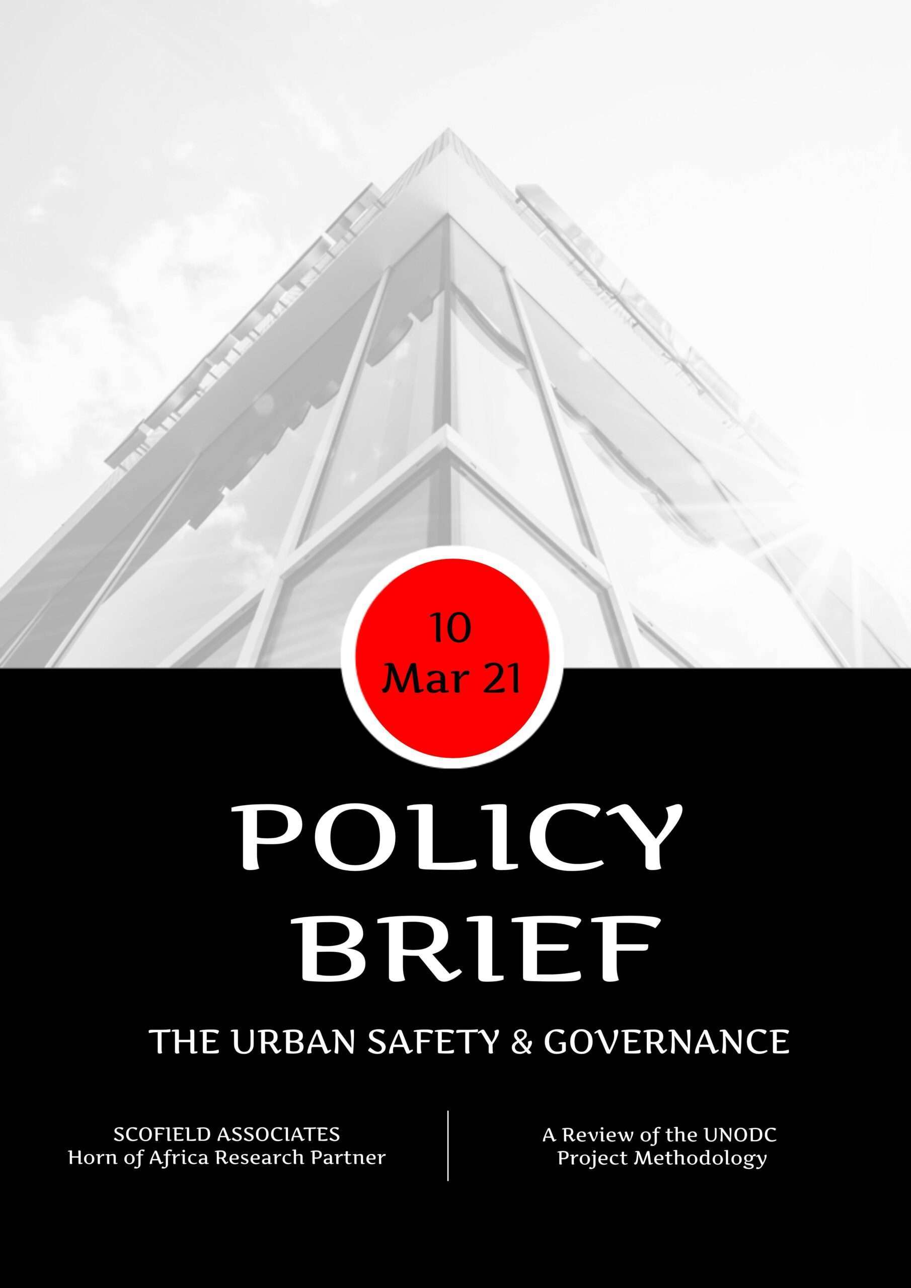 Policy Brief Covering the Urban Safety & Governance Project
