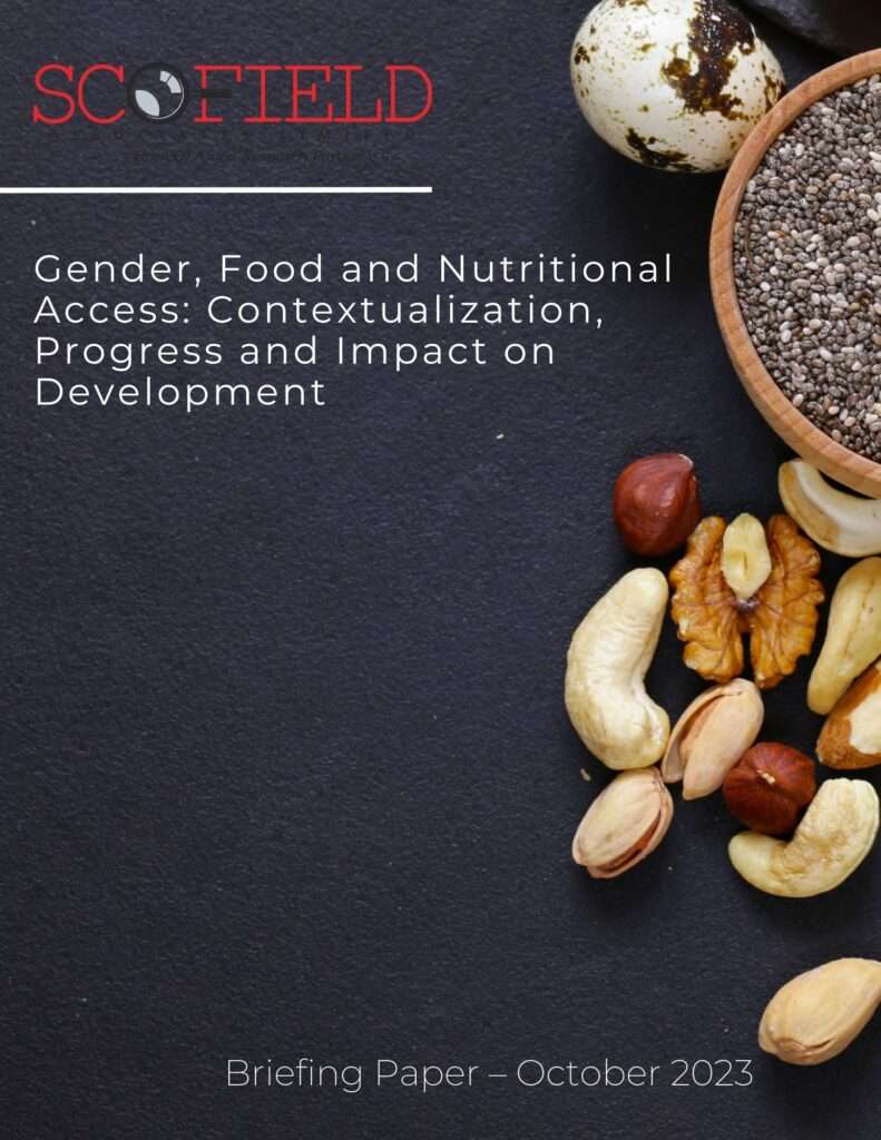 Gender, Food and Nutritional Access: Contextualization, Progress and Impact on Development - Cover Page